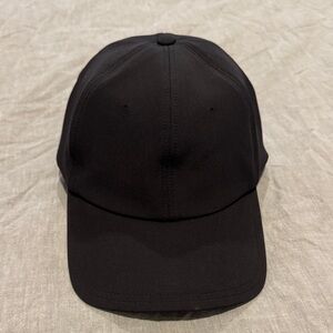 Lululemon Men's Black Baseball Cap - Minimalist Everyday Hat